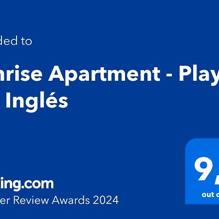 Sunrise Apartment - Playa Del Ingles מראה חיצוני תמונה